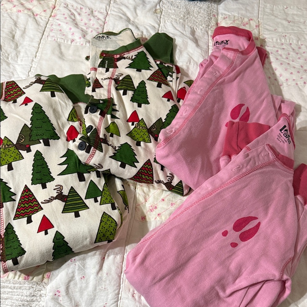 Adult pj  - Pink and Green